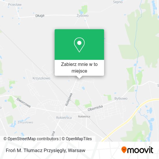 Mapa Froń M. Tłumacz Przysięgły