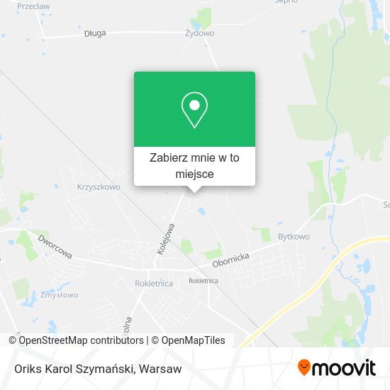 Mapa Oriks Karol Szymański