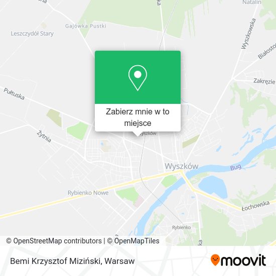 Mapa Bemi Krzysztof Miziński