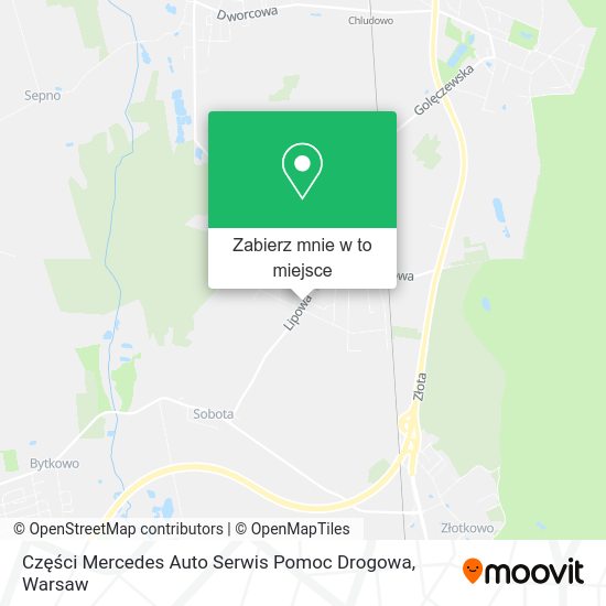 Mapa Części Mercedes Auto Serwis Pomoc Drogowa