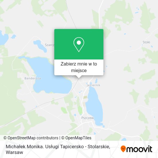 Mapa Michałek Monika. Usługi Tapicersko - Stolarskie