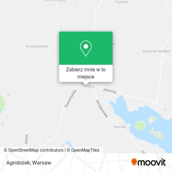 Mapa Agrobizek