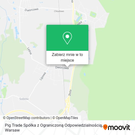 Mapa Pig Trade Spółka z Ograniczoną Odpowiedzialnością