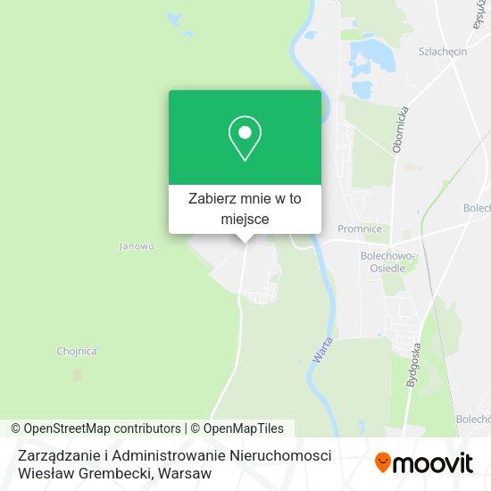 Mapa Zarządzanie i Administrowanie Nieruchomosci Wiesław Grembecki