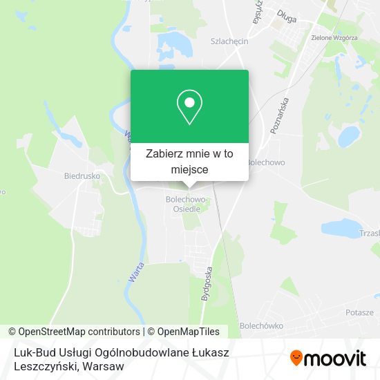 Mapa Luk-Bud Usługi Ogólnobudowlane Łukasz Leszczyński