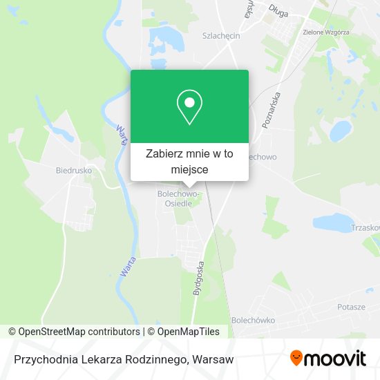 Mapa Przychodnia Lekarza Rodzinnego