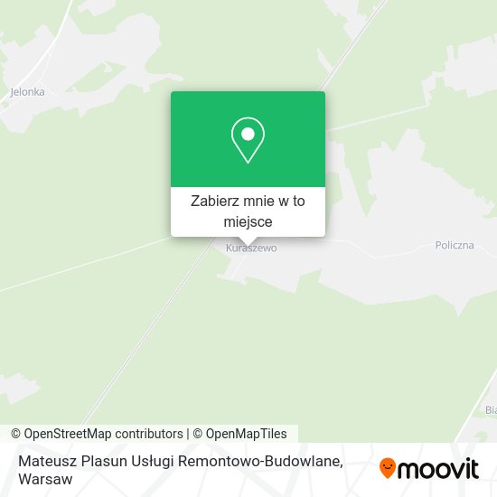 Mapa Mateusz Plasun Usługi Remontowo-Budowlane