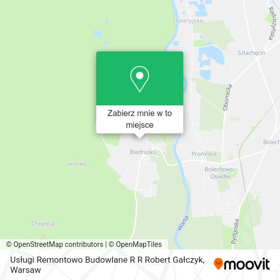 Mapa Usługi Remontowo Budowlane R R Robert Gałczyk