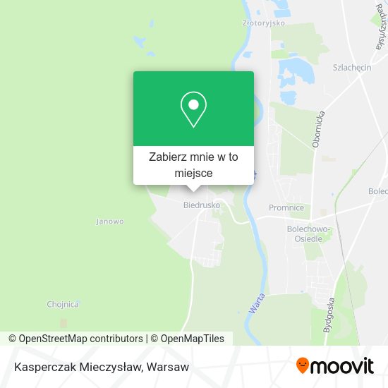 Mapa Kasperczak Mieczysław