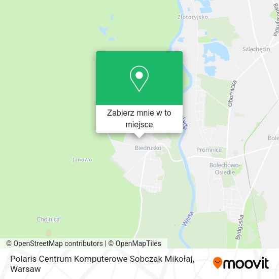 Mapa Polaris Centrum Komputerowe Sobczak Mikołaj