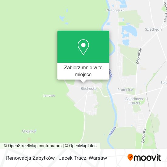 Mapa Renowacja Zabytków - Jacek Tracz