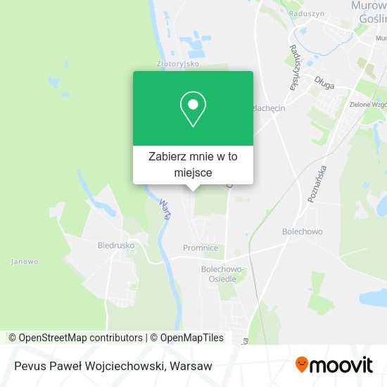 Mapa Pevus Paweł Wojciechowski