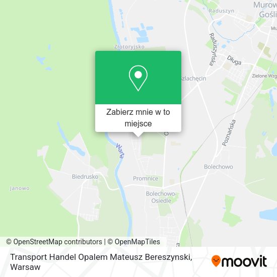 Mapa Transport Handel Opalem Mateusz Bereszynski