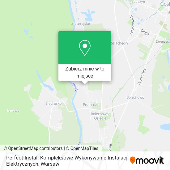 Mapa Perfect-Instal. Kompleksowe Wykonywanie Instalacji Elektrycznych