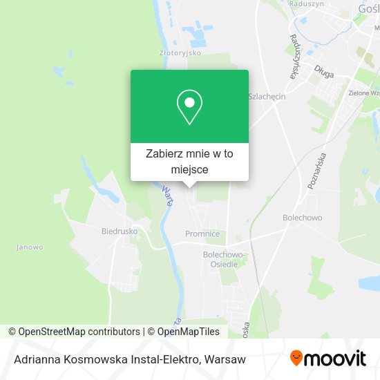 Mapa Adrianna Kosmowska Instal-Elektro