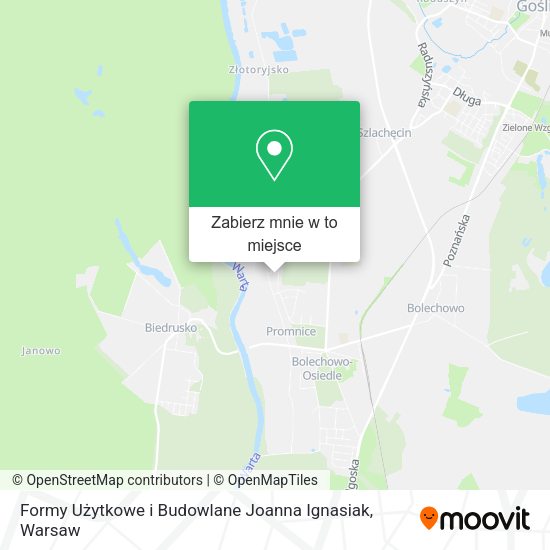 Mapa Formy Użytkowe i Budowlane Joanna Ignasiak