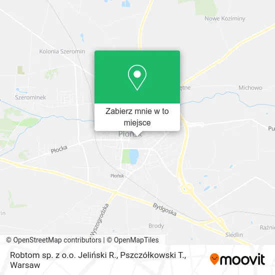 Mapa Robtom sp. z o.o. Jeliński R., Pszczółkowski T.