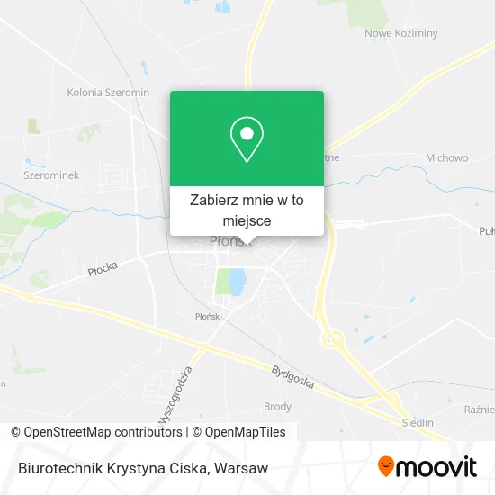 Mapa Biurotechnik Krystyna Ciska