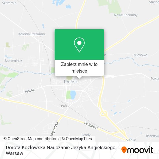 Mapa Dorota Kozłowska Nauczanie Języka Angielskiego