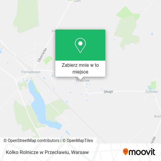 Mapa Kółko Rolnicze w Przecławiu