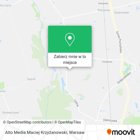 Mapa Alto Media Maciej Krzyżanowski