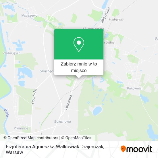 Mapa Fizjoterapia Agnieszka Walkowiak Drajerczak