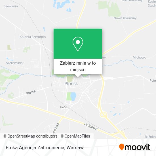 Mapa Emka Agencja Zatrudnienia