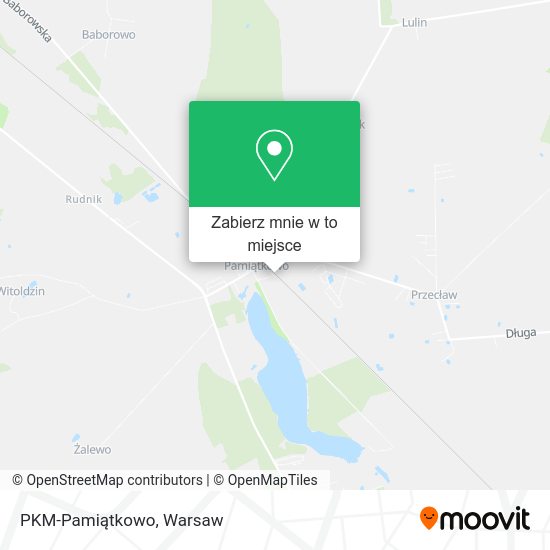 Mapa PKM-Pamiątkowo