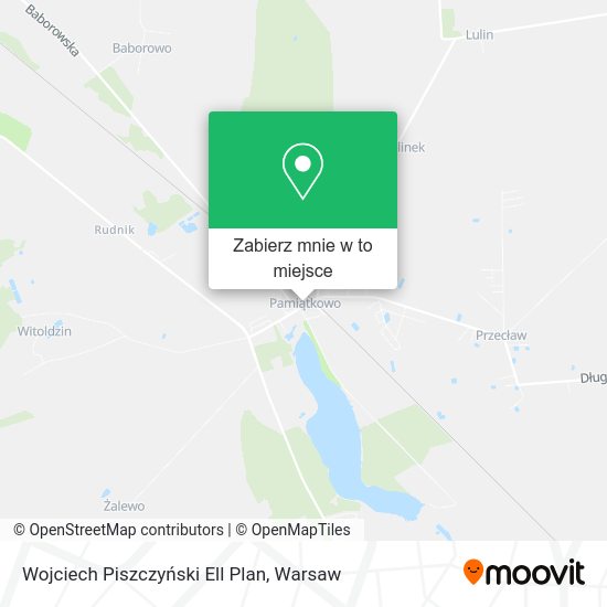 Mapa Wojciech Piszczyński Ell Plan