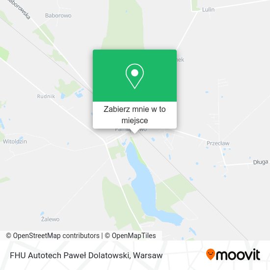 Mapa FHU Autotech Paweł Dolatowski