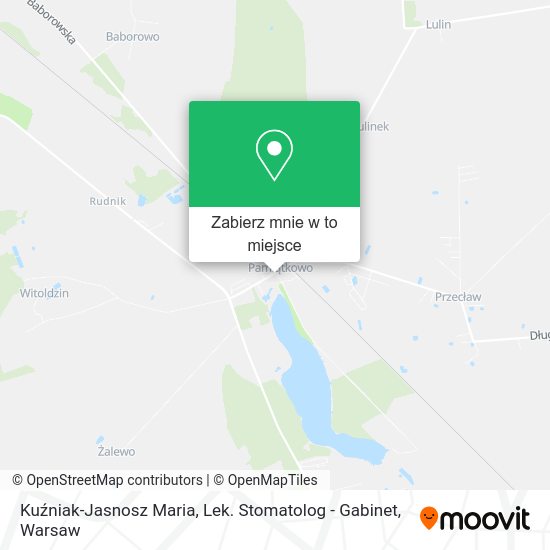 Mapa Kuźniak-Jasnosz Maria, Lek. Stomatolog - Gabinet