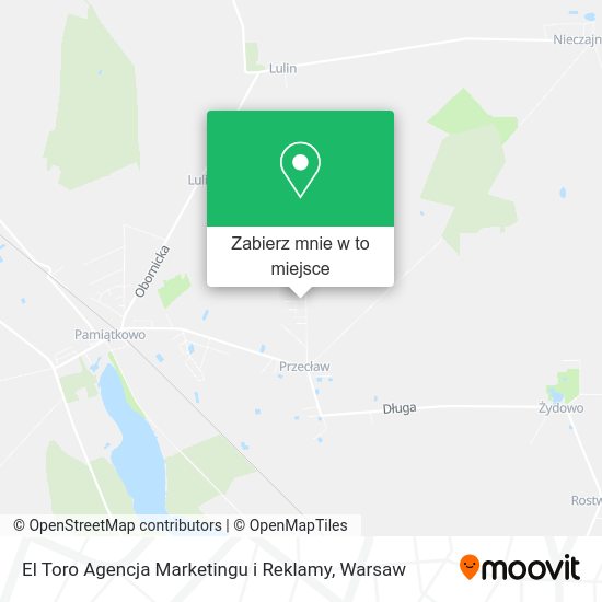 Mapa El Toro Agencja Marketingu i Reklamy