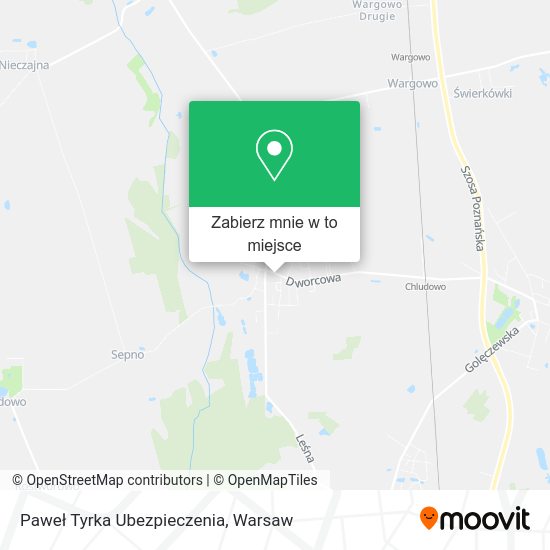 Mapa Paweł Tyrka Ubezpieczenia