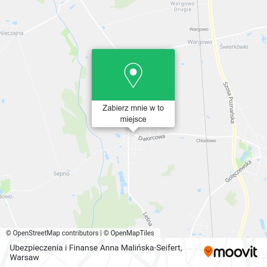 Mapa Ubezpieczenia i Finanse Anna Malińska-Seifert