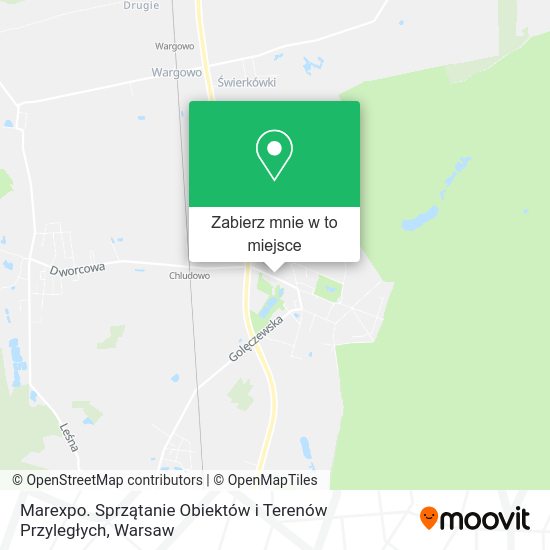 Mapa Marexpo. Sprzątanie Obiektów i Terenów Przyległych