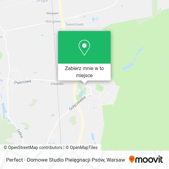 Mapa Perfect - Domowe Studio Pielęgnacji Psów