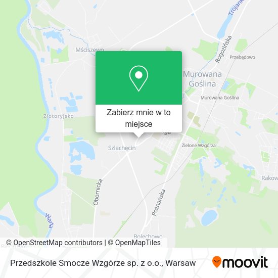 Mapa Przedszkole Smocze Wzgórze sp. z o.o.