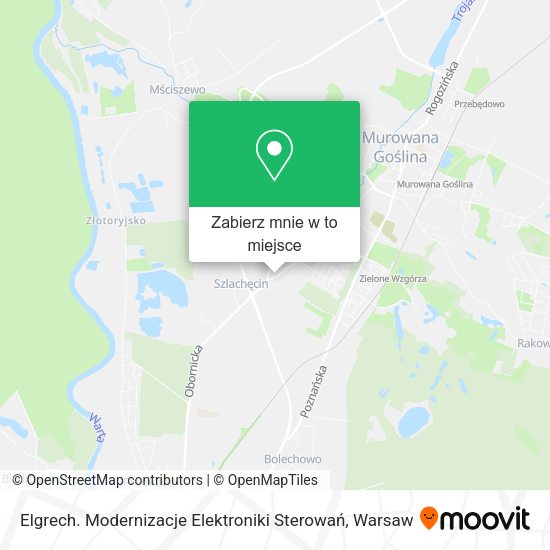 Mapa Elgrech. Modernizacje Elektroniki Sterowań