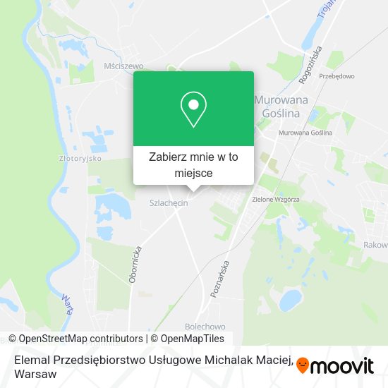 Mapa Elemal Przedsiębiorstwo Usługowe Michalak Maciej