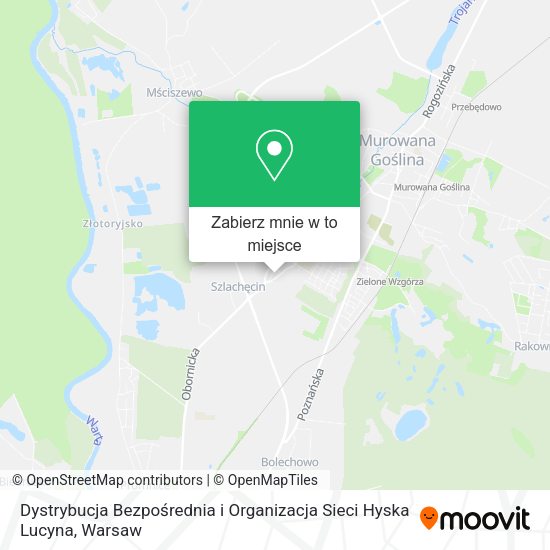 Mapa Dystrybucja Bezpośrednia i Organizacja Sieci Hyska Lucyna