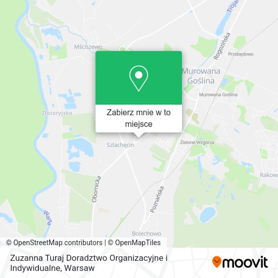 Mapa Zuzanna Turaj Doradztwo Organizacyjne i Indywidualne