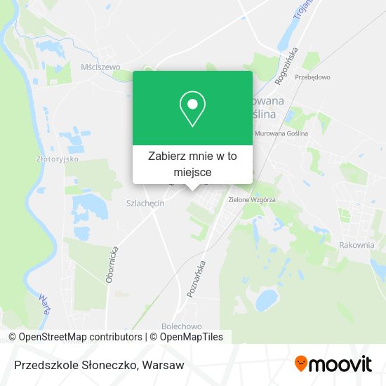 Mapa Przedszkole Słoneczko