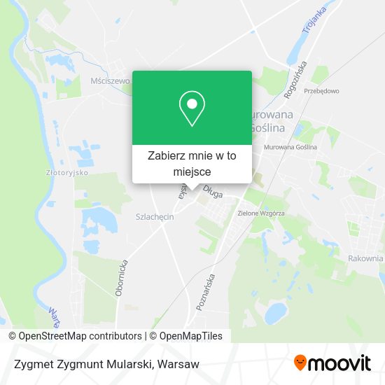 Mapa Zygmet Zygmunt Mularski