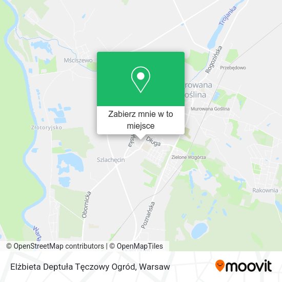 Mapa Elżbieta Deptuła Tęczowy Ogród