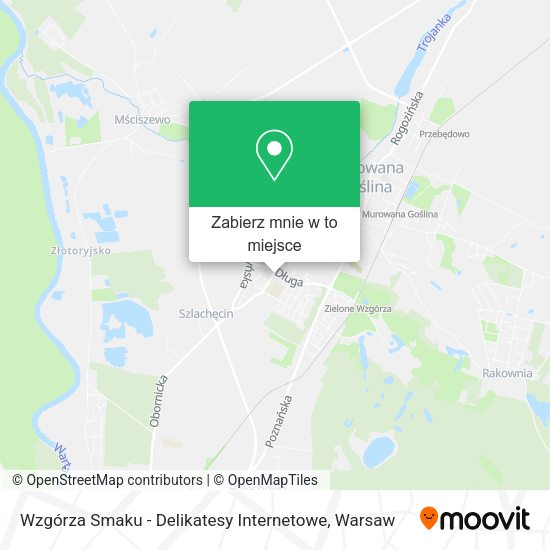 Mapa Wzgórza Smaku - Delikatesy Internetowe