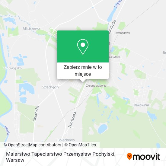 Mapa Malarstwo Tapeciarstwo Przemysław Pochylski