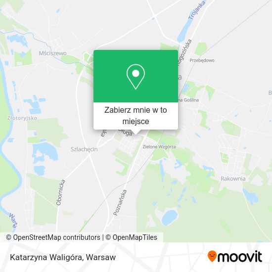 Mapa Katarzyna Waligóra