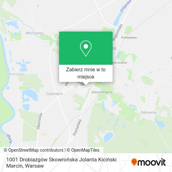 Mapa 1001 Drobiazgów Skowrońska Jolanta Kiciński Marcin