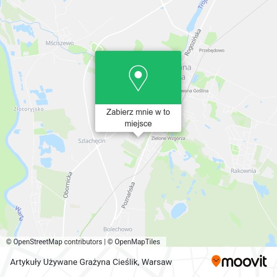 Mapa Artykuły Używane Grażyna Cieślik