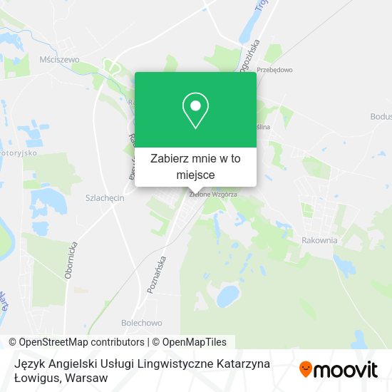 Mapa Język Angielski Usługi Lingwistyczne Katarzyna Łowigus